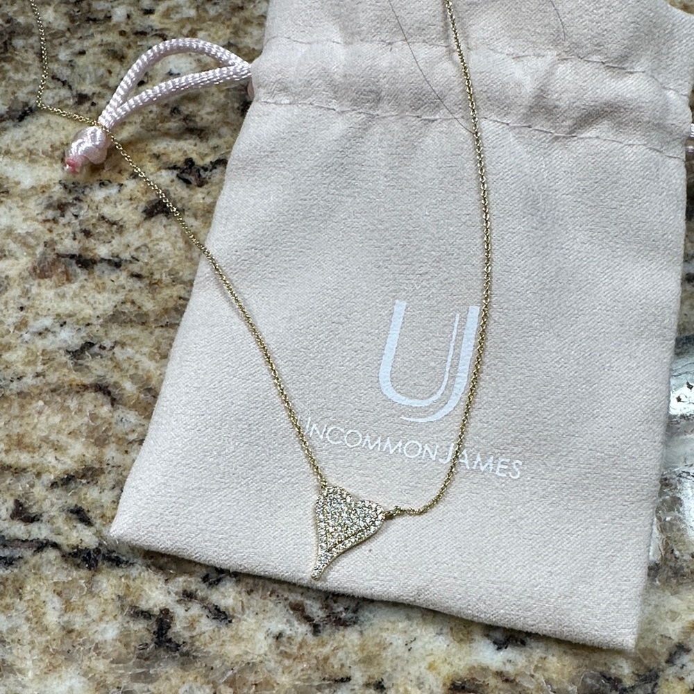 Uncommon James Gold Triangle Necklace